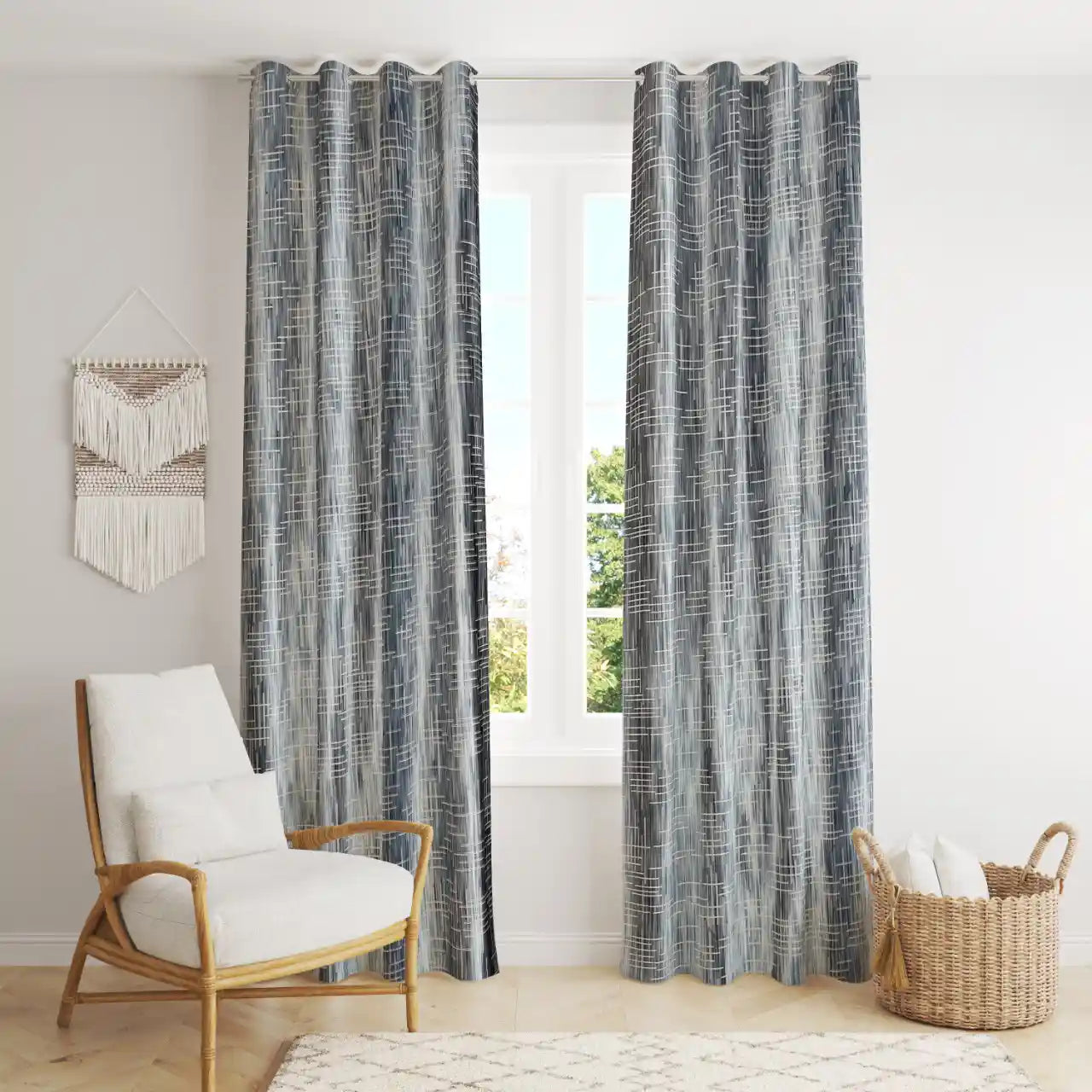 Julienne - Grey Curtains (Set of 2)