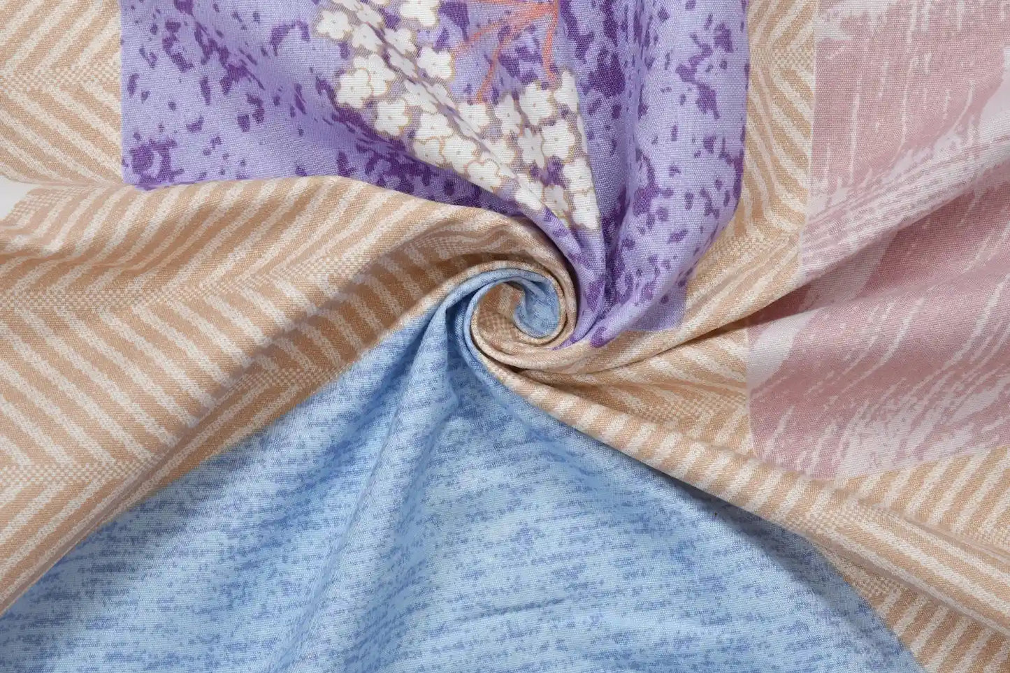 Korean Blossom - Queen/Double - Fitted Bedsheet (76×72 inches)