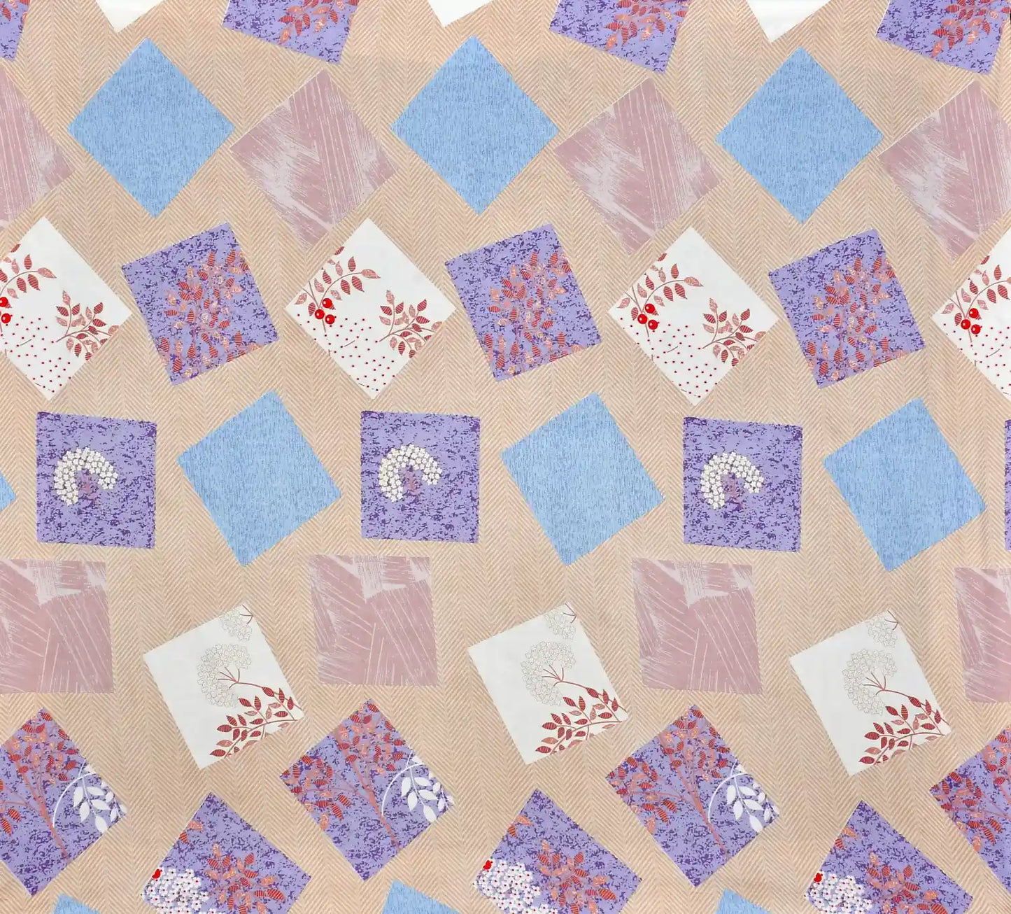 Korean Blossom - Queen/Double - Fitted Bedsheet (76×72 inches)