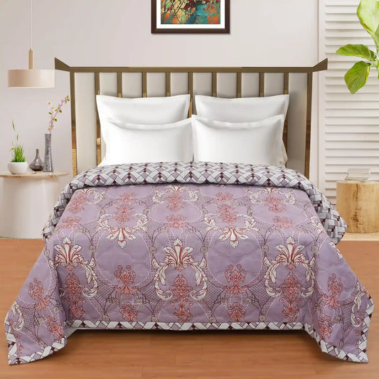 Lilac - Reversible Comforter - Double Bed