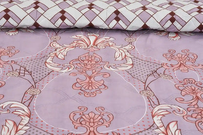 Lilac - Reversible Comforter - Double Bed