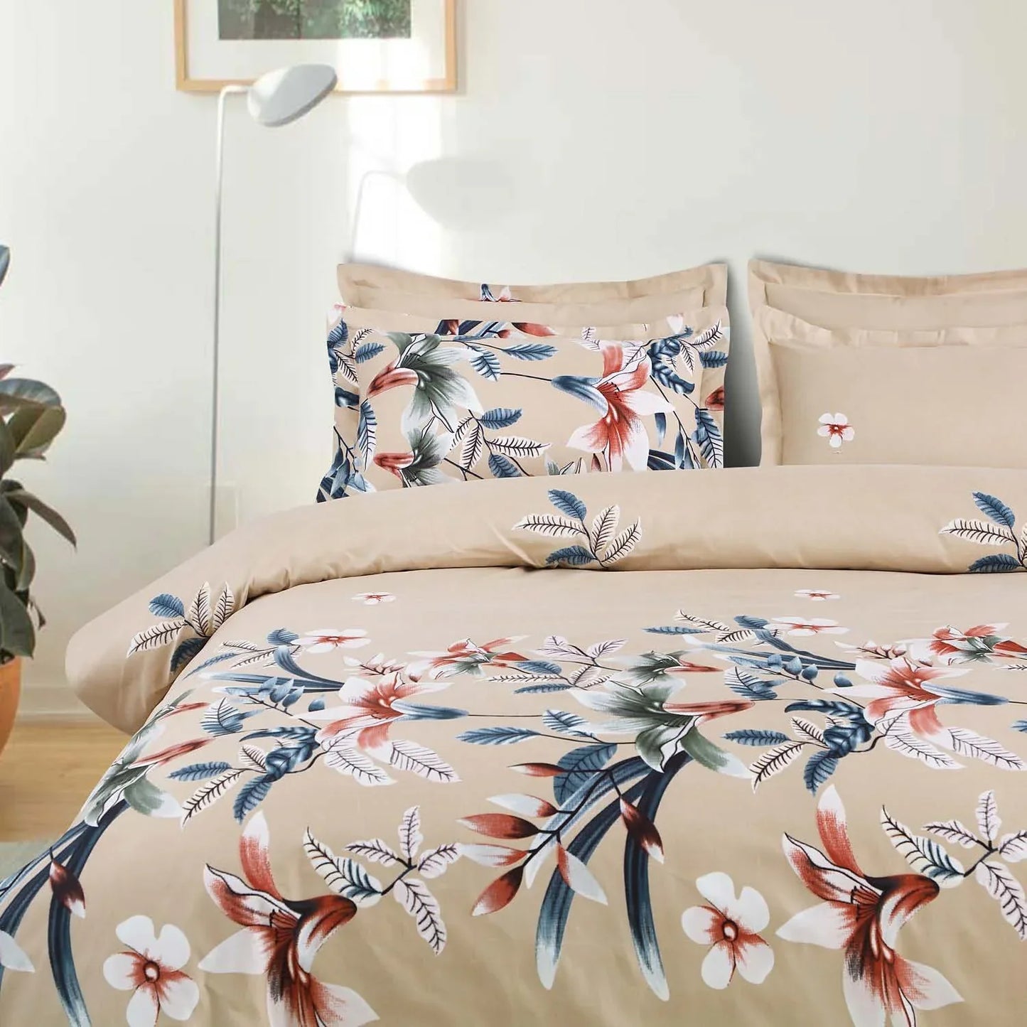 Lillian - Flat Bedsheet (90×100 inches)