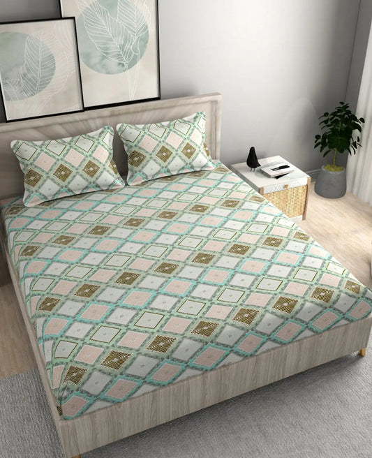 Limestone - King - Fitted Bedsheet (78×72 inches)