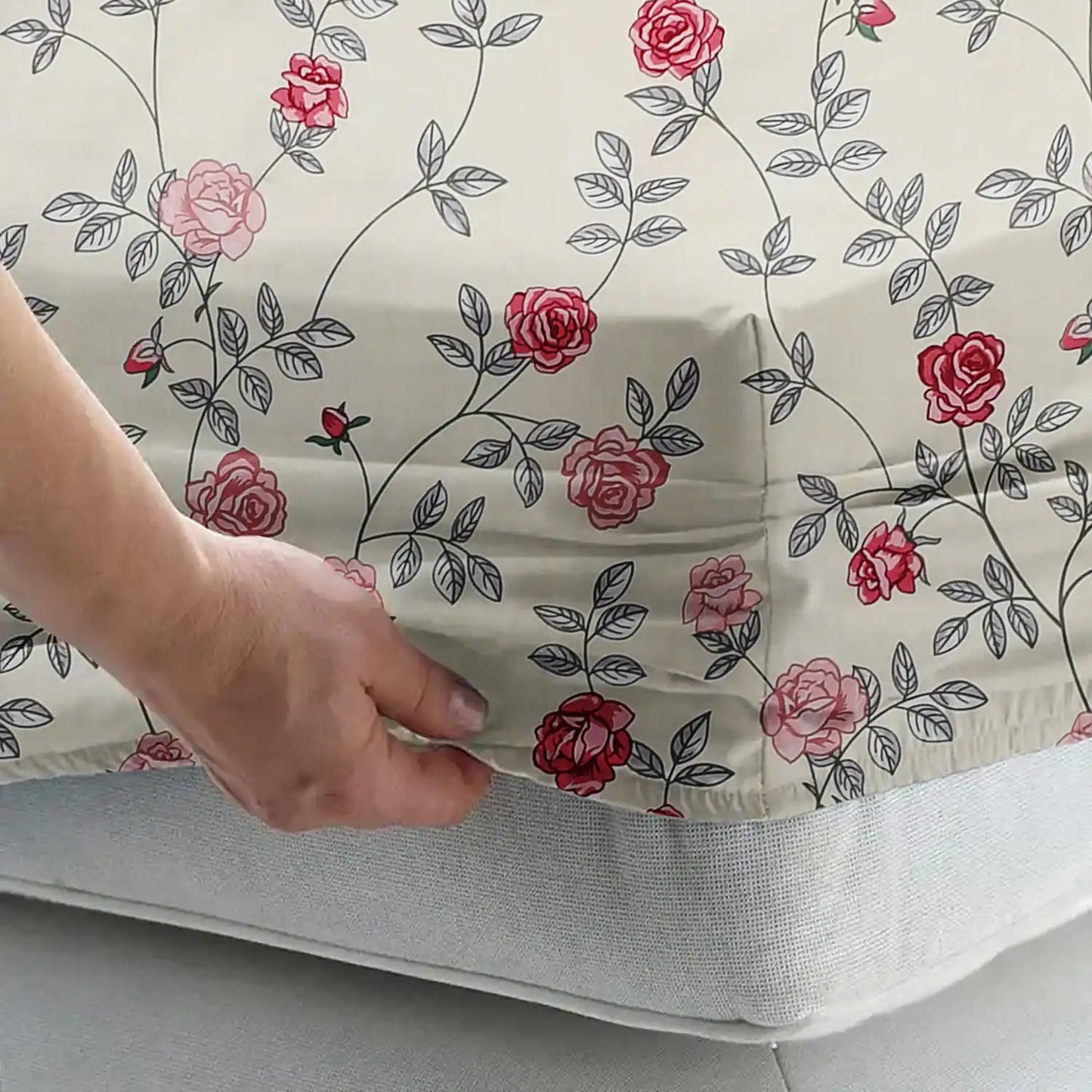 Lisa - King - Fitted Bedsheet (78×72 inches)