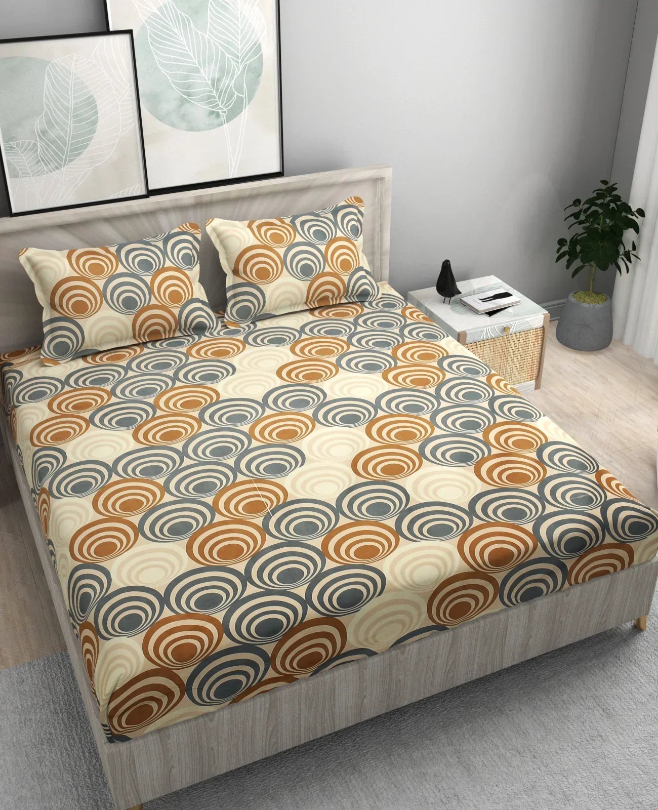 Marbella - King - Fitted Bedsheet (78×72 inches)