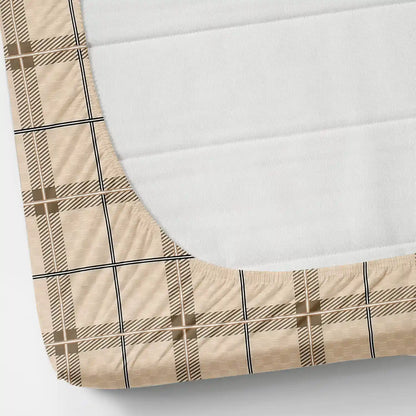Mervin - Queen/Double - Fitted Bedsheet (76×72 inches)