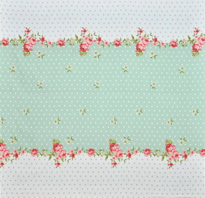 Mint Gardenia - Queen/Double - Fitted Bedsheet (76×72 inches)