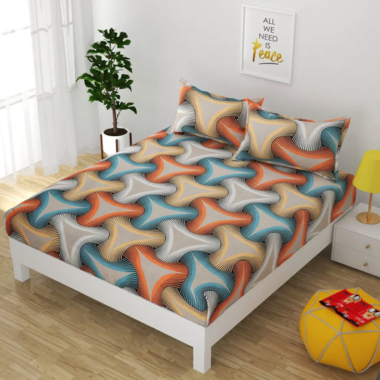 Multiverse - Queen/Double - Fitted Bedsheet (76×72 inches)
