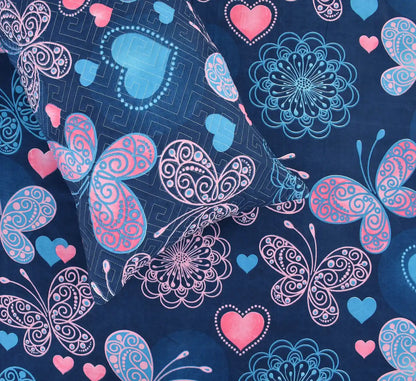 Mystic - 3 Pieces - Quilted Bedding Set (90 x 90 inches)