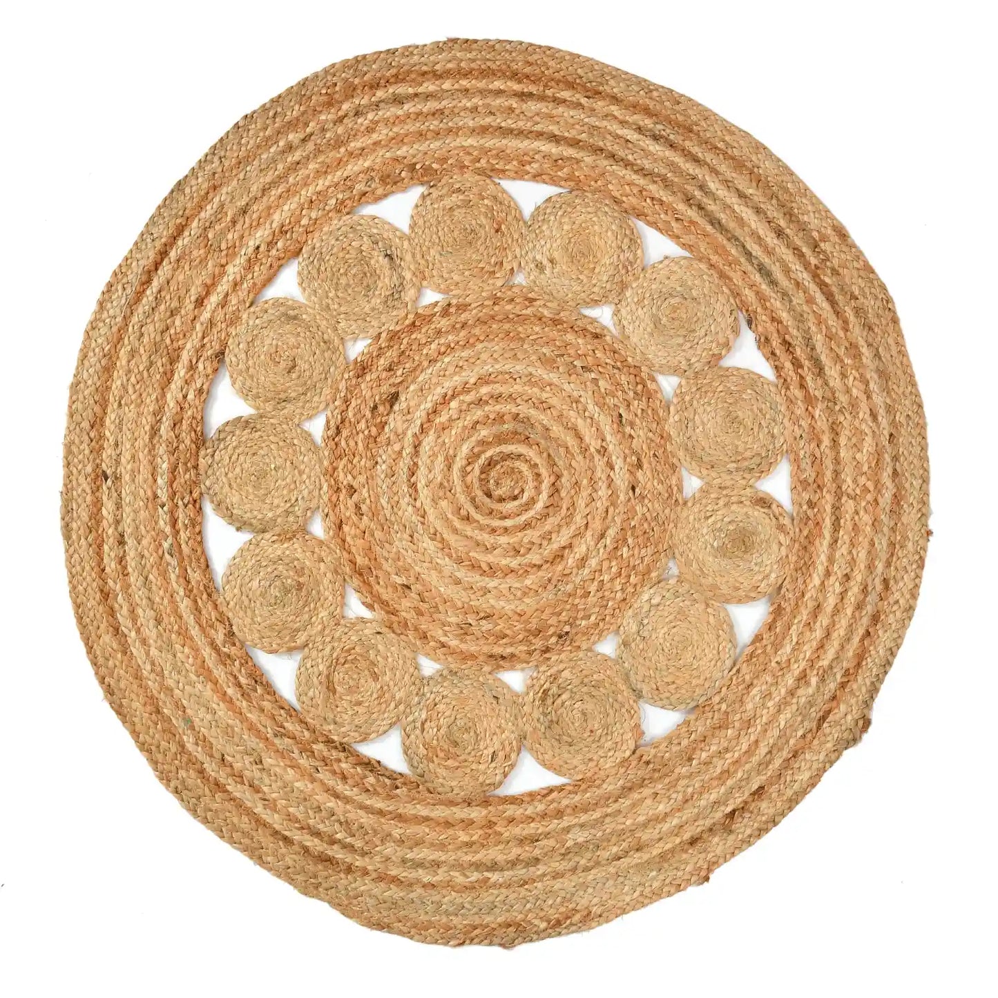 Natural Jute Rug - Cleopatra