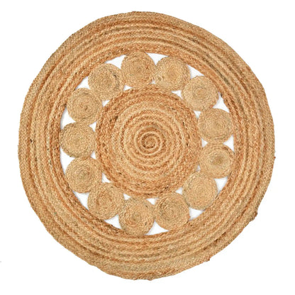 Natural Jute Rug - Cleopatra