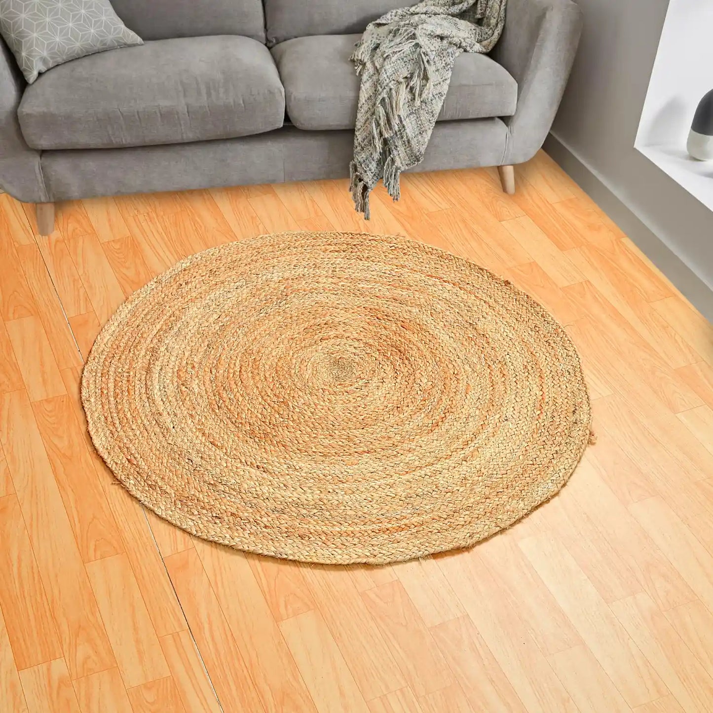 Natural Jute Rug - Plain