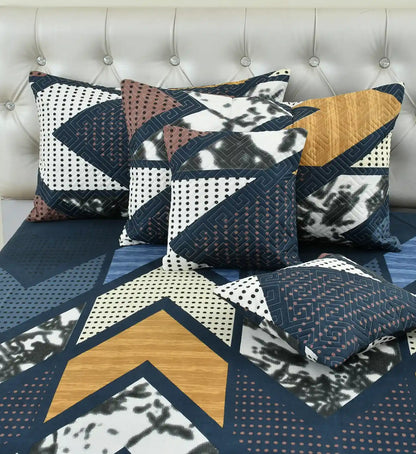 Nevada - 3 Pieces - Quilted Bedding Set (90 x 90 inches)