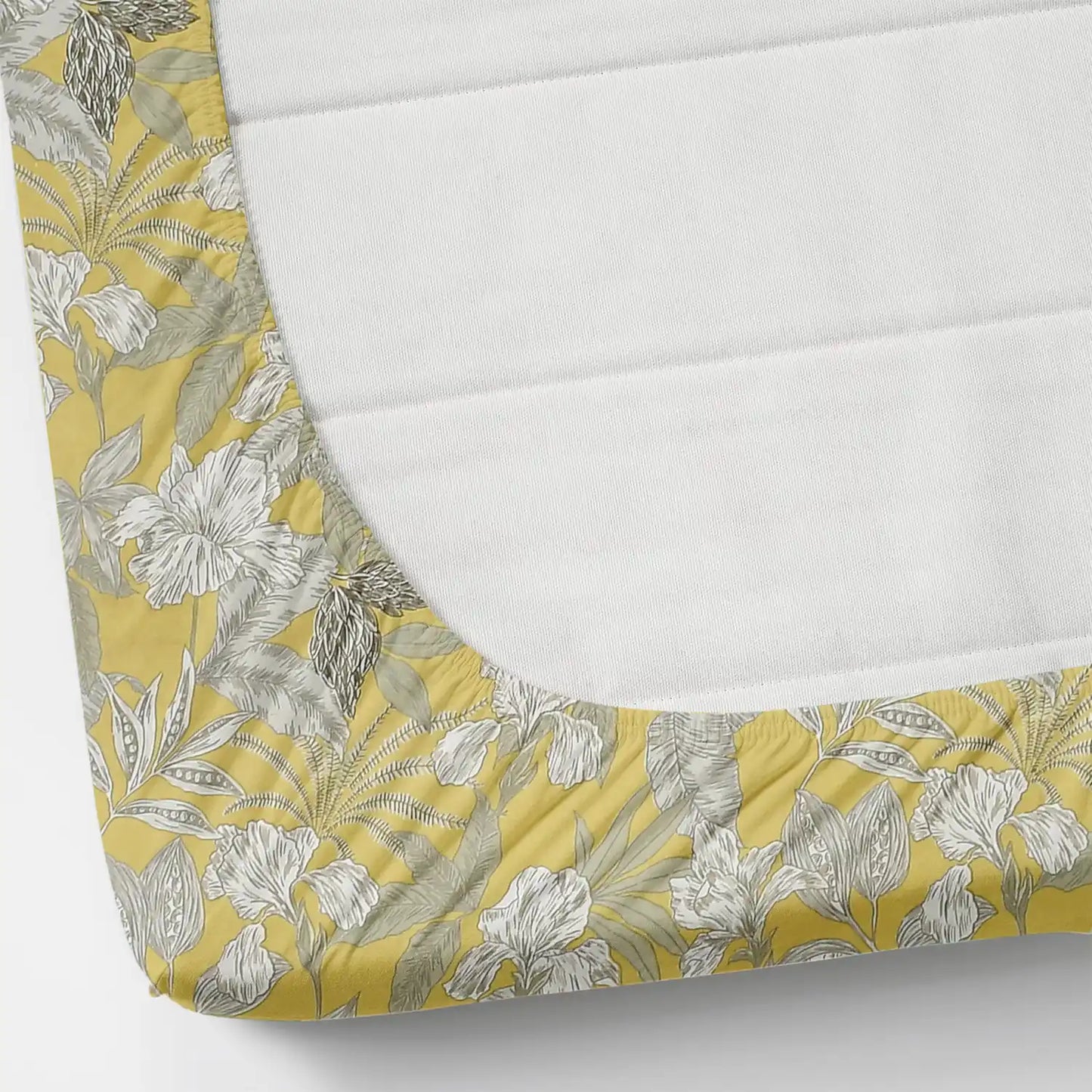 Nora - Queen/Double - Fitted Bedsheet (76×72 inches)