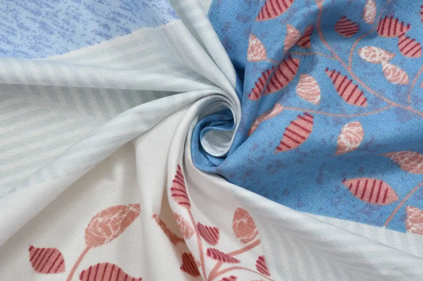 Oriental Blossom - Queen/Double - Fitted Bedsheet (76×72 inches)