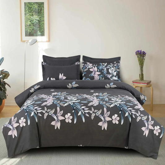 Oriental Dusk - Flat Bedsheet (90×100 inches)