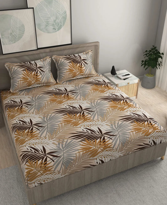 Pecan - King - Fitted Bedsheet (78×72 inches)