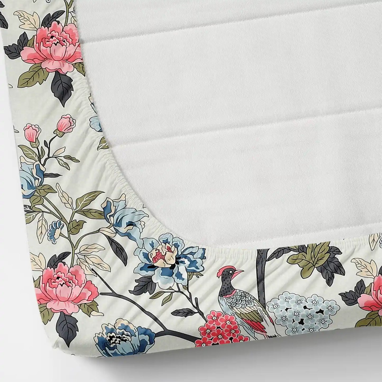 Petunia - Queen/Double - Fitted Bedsheet (76×72 inches)