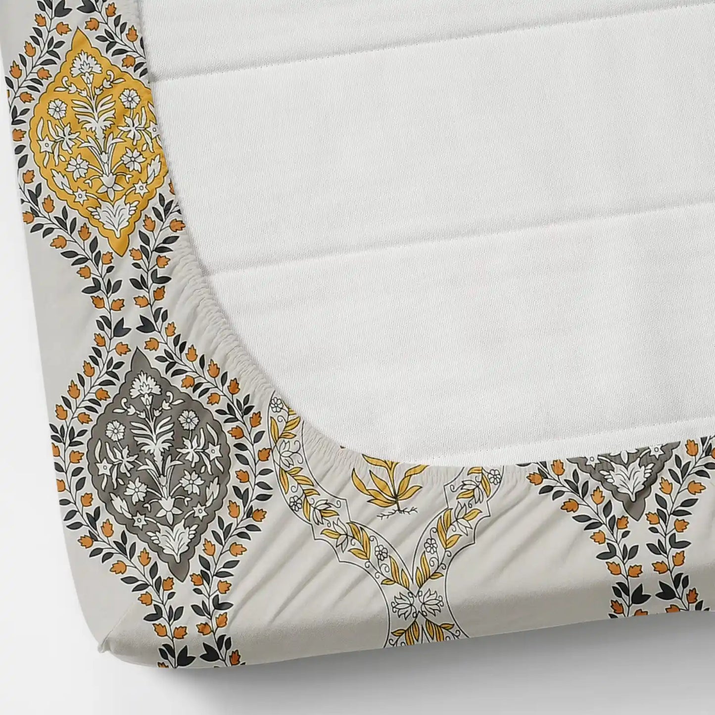 Porcelain - King - Fitted Bedsheet (78×72 inches)