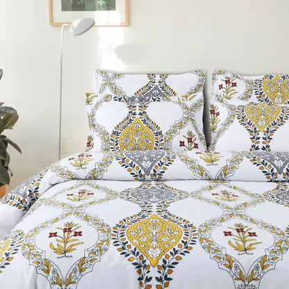 Porcelain - Flat Bedsheet (90×100 inches)