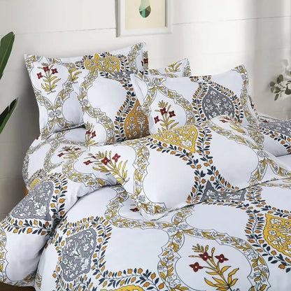 Porcelain - Flat Bedsheet (90×100 inches)