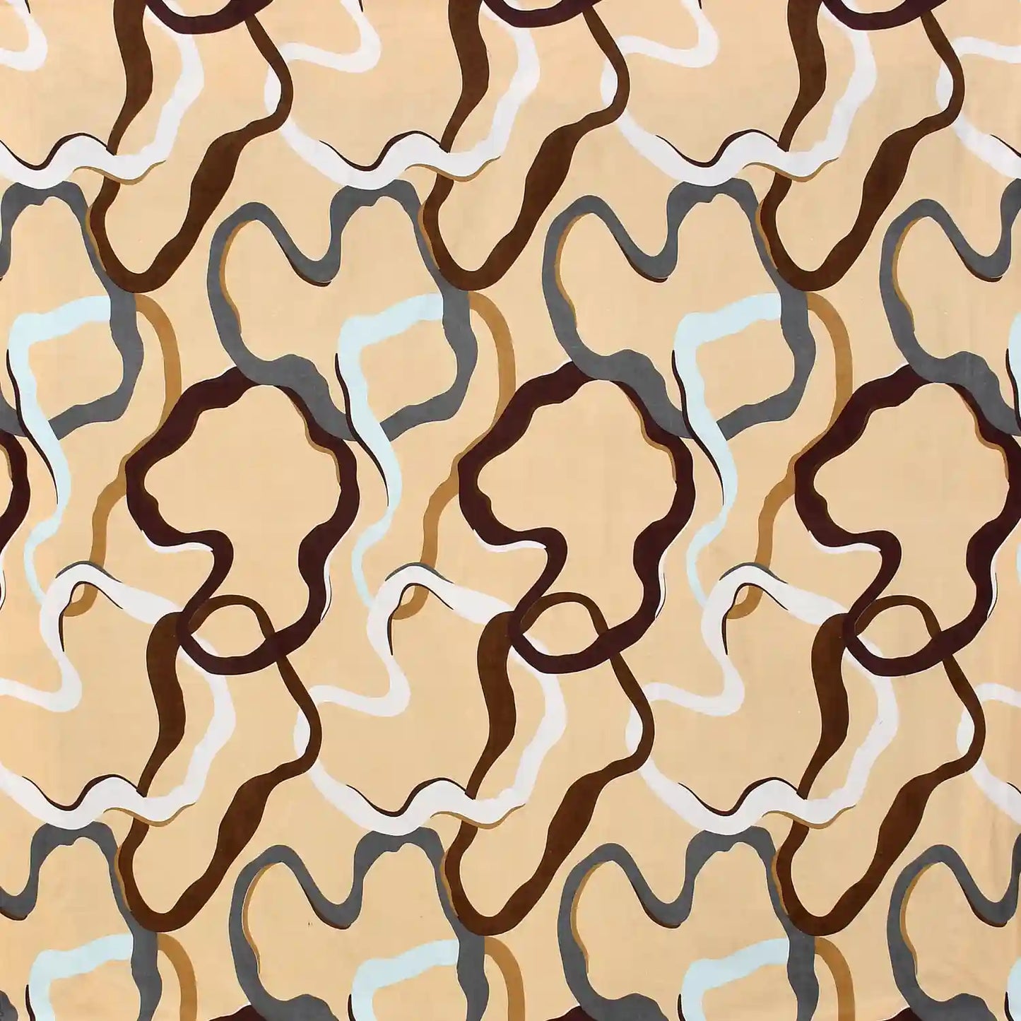 Pretzels - Queen/Double - Fitted Bedsheet (76×72 inches)