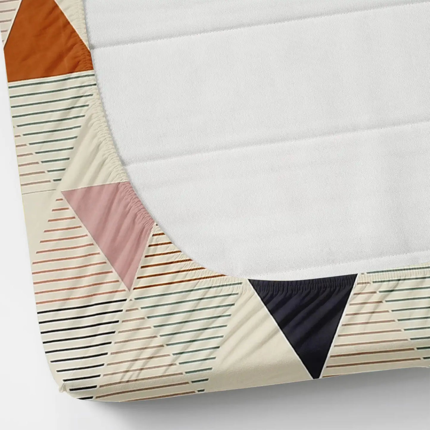 Prism - Queen/Double - Fitted Bedsheet (76×72 inches)