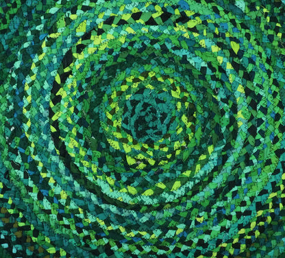 Recycled Cotton Rug - Emerald
