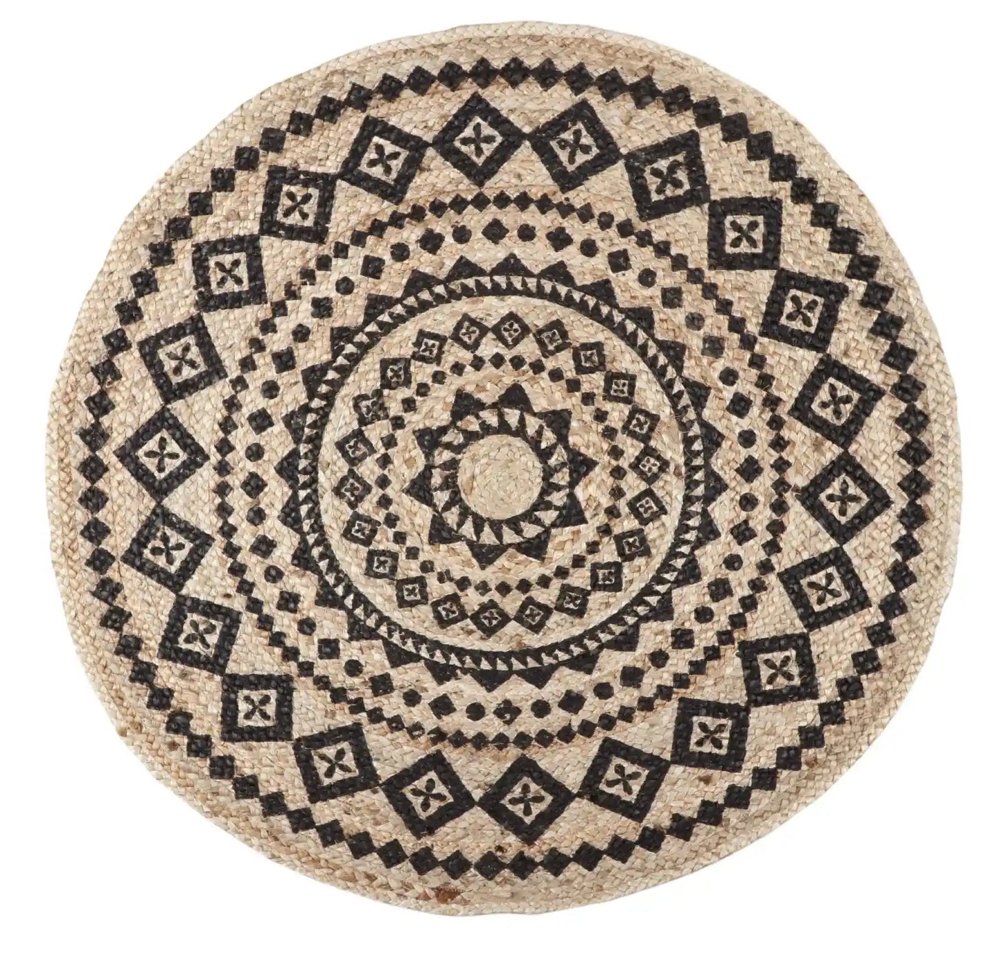 Recycled Cotton Rug - Classic Black
