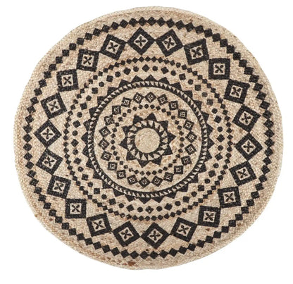 Recycled Cotton Rug - Classic Black
