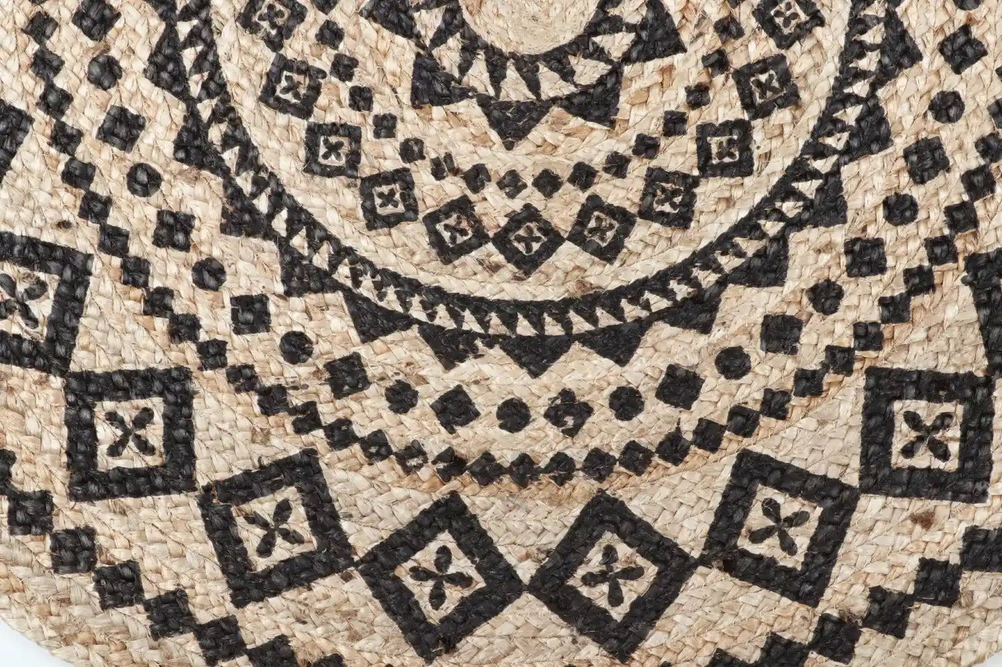 Recycled Cotton Rug - Classic Black