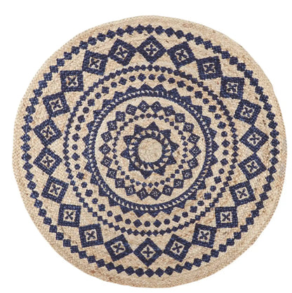 Recycled Cotton Rug - Classic Blue