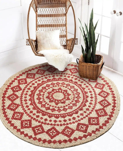 Recycled Cotton Rug - Classic Red