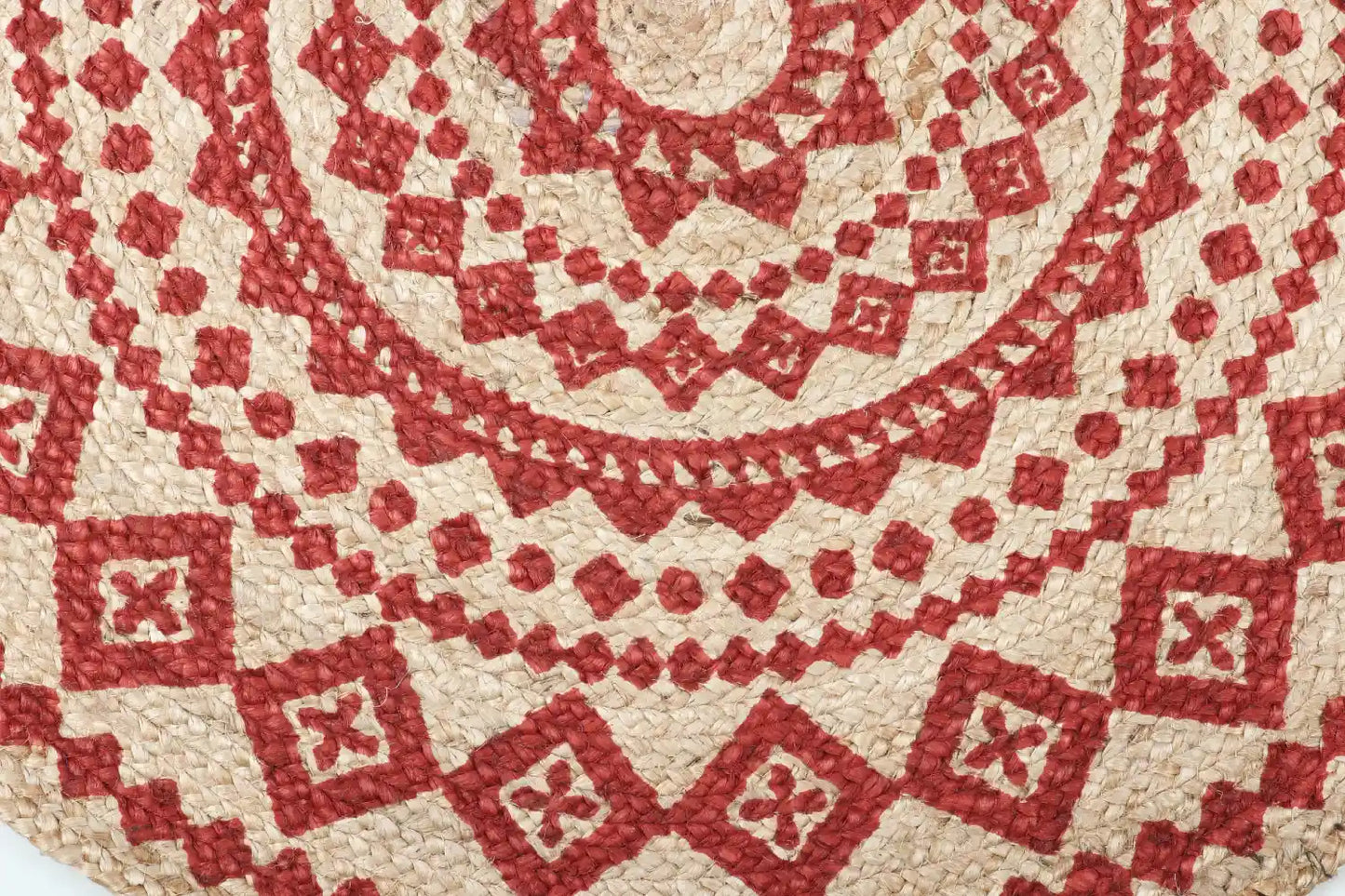 Recycled Cotton Rug - Classic Red