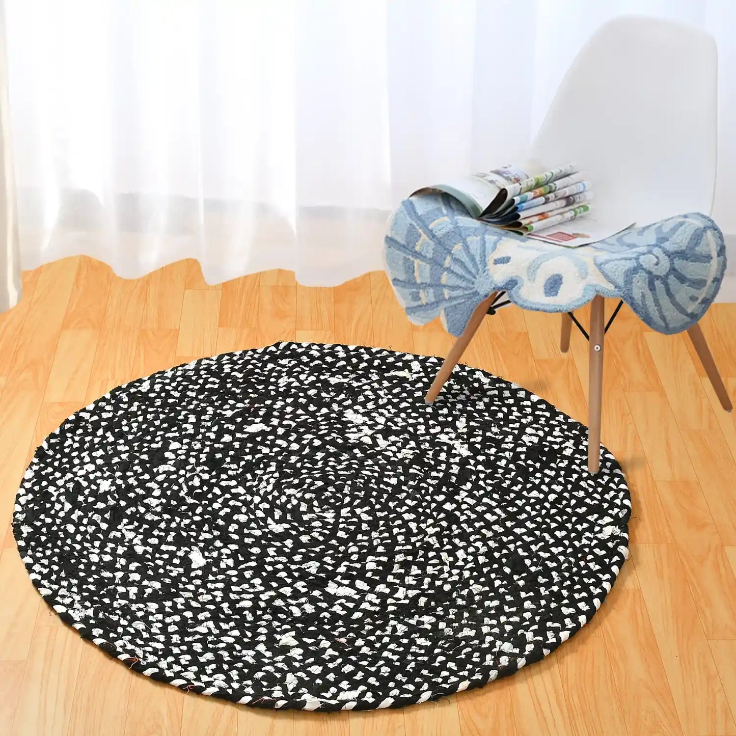 Recycled Cotton Rug - Polka