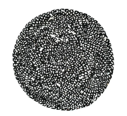 Recycled Cotton Rug - Polka