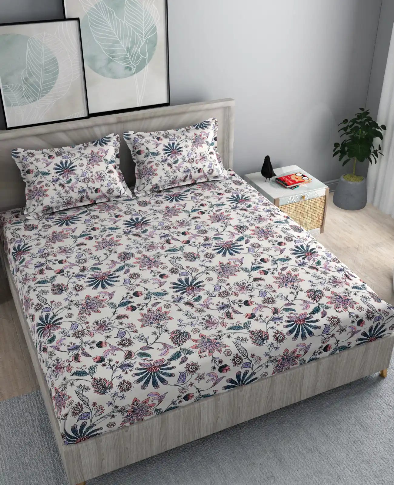 Robin - King - Fitted Bedsheet (78×72 inches)