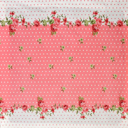 Rose Gardenia - Queen/Double - Fitted Bedsheet (76×72 inches)