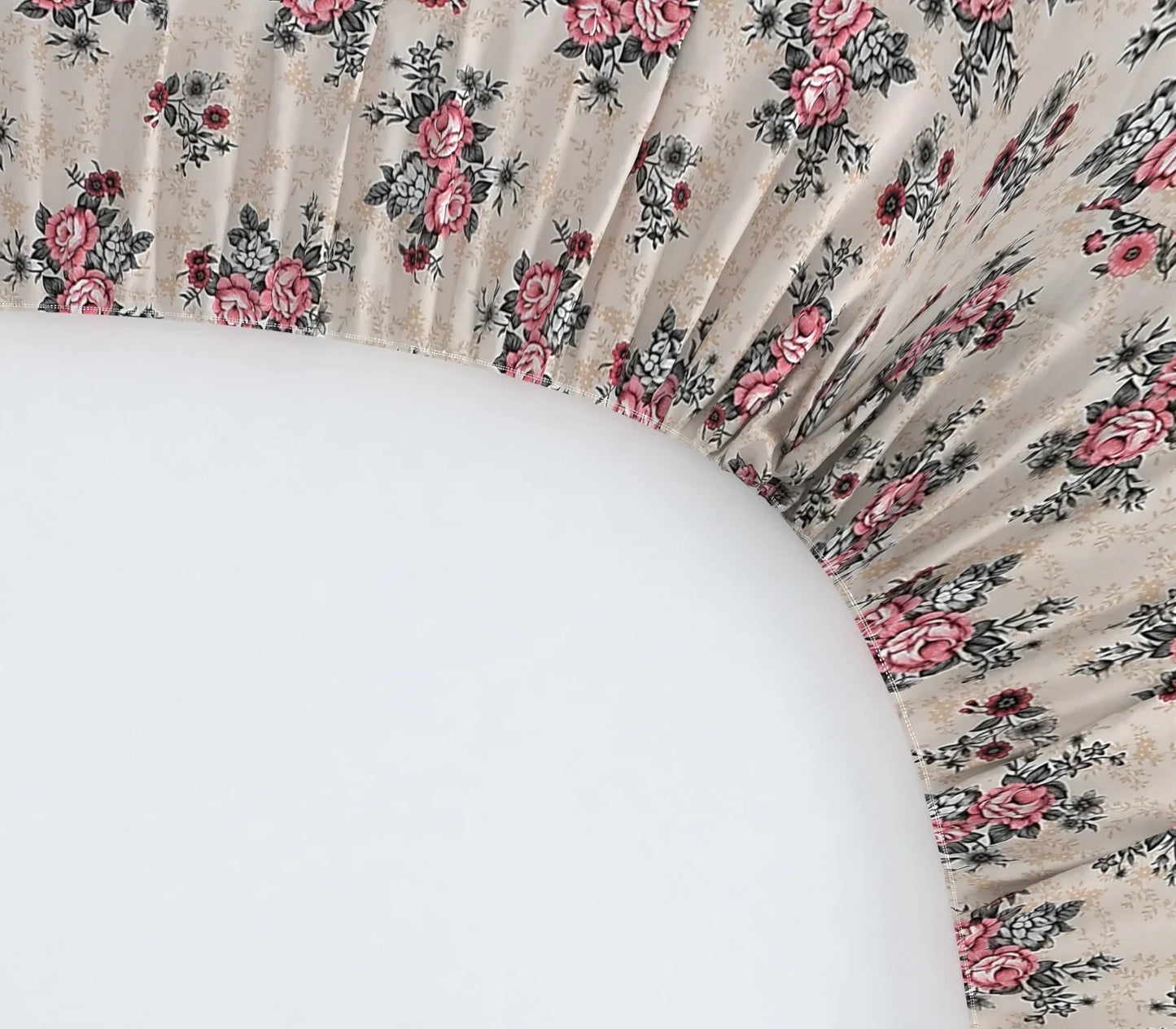 Rosette - King - Fitted Bedsheet (78×72 inches)