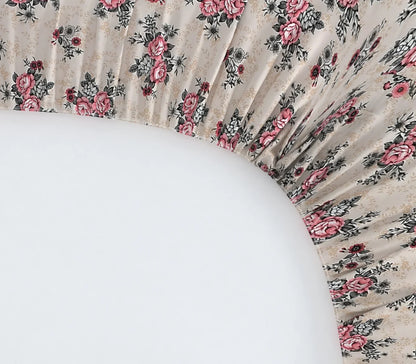 Rosette - King - Fitted Bedsheet (78×72 inches)