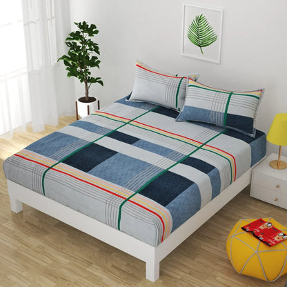 Sea Surfing - King - Fitted Bedsheet (78×72 inches)