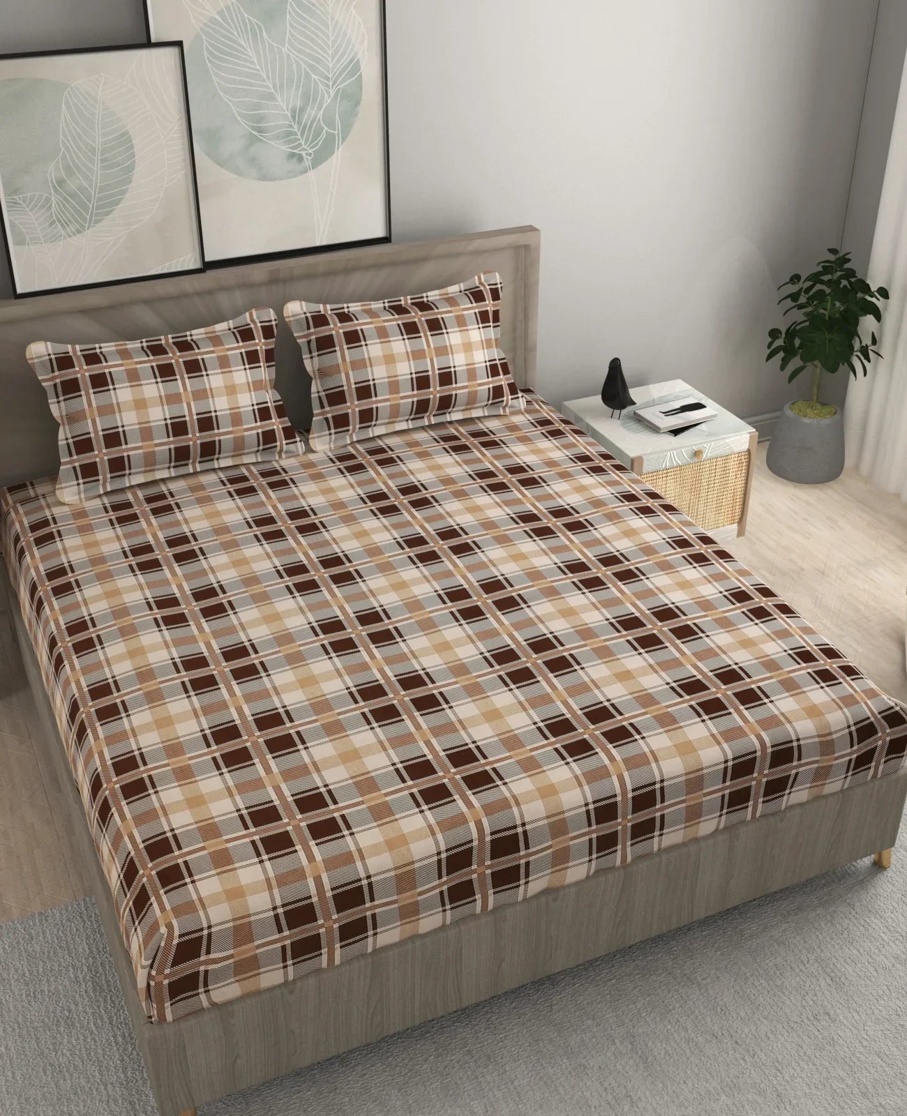 Shepherd - King - Fitted Bedsheet (78×72 inches)