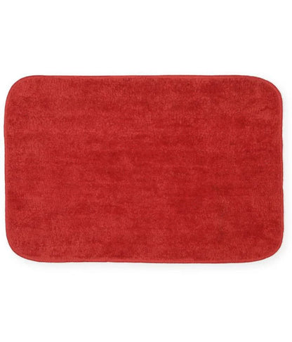 Solid & Striped Combo - Red Microfibre Doormat (Pack of 2)