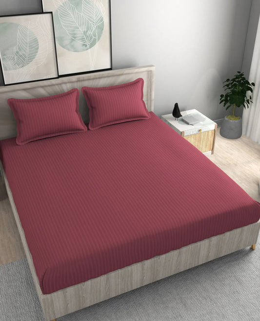 Solids: Fuchsia - King - Fitted Bedsheet (78×72 inches)