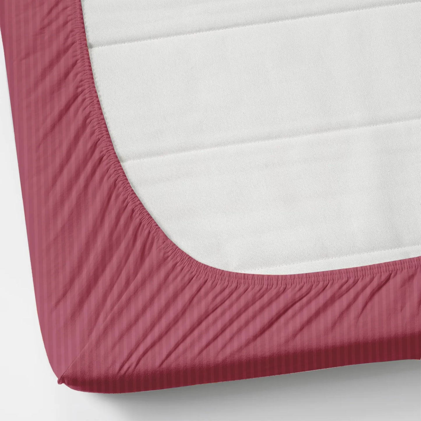 Solids: Fuchsia - King - Fitted Bedsheet (78×72 inches)