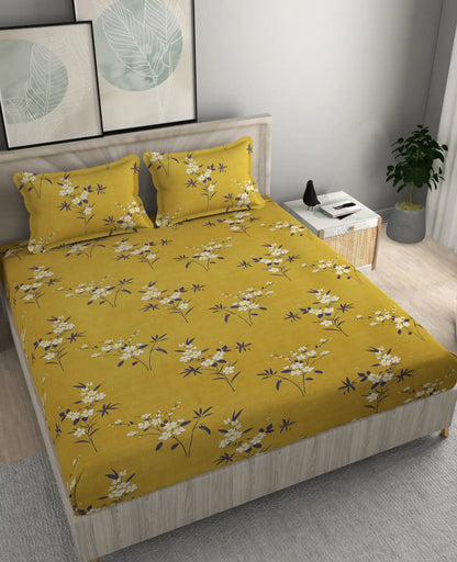 Sunflower - King - Fitted Bedsheet (78×72 inches)
