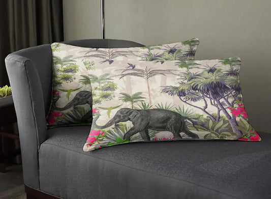Super Soft Printed Pillow Covers (Set of 2) - Animal