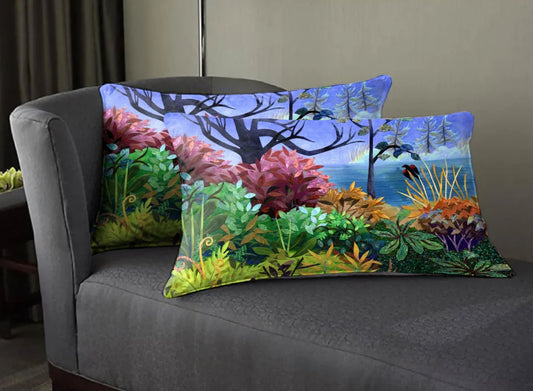 Super Soft Printed Pillow Covers (Set of 2) - Blissful