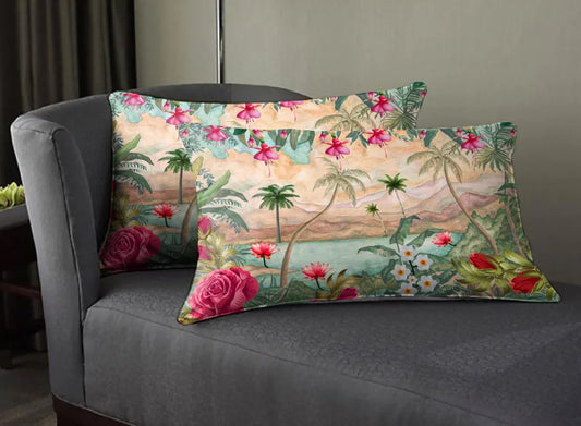 Super Soft Printed Pillow Covers (Set of 2) - Exotic