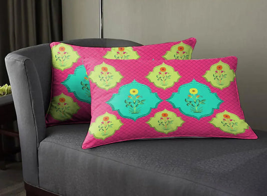 Super Soft Printed Pillow Covers (Set of 2) - Paisley